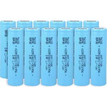Aspilsan 3.7V 2800 mAh Li-Ion Şarjlı Pil 25A 12 Li Paket Uzun Ömürlü Şarj