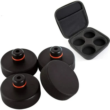 Tesla Juniper Uyumlu Lift Takozu - 4 Parça Jack Lift Pad Adaptörü - Tesla Model 3 S x Y ile