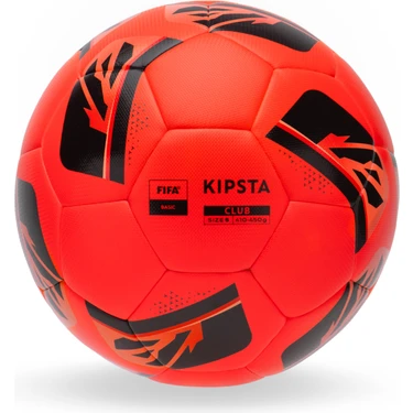 Kipsta Futbol Topu - 5 Numara - Beyaz Kırmızı - FIFA BASIC