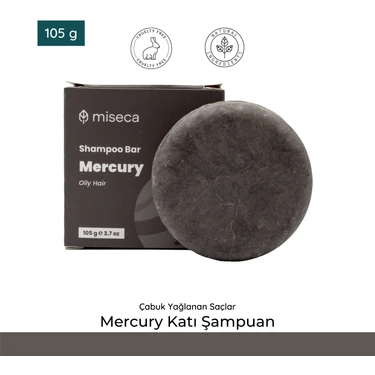 Miseca Mercury Katı Şampuan Yağlı Saçlar 105