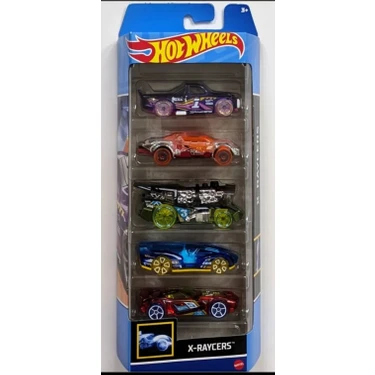 ロス5輪メダルセット　24枚 Hot Wheels 2024 Hot Wheels X-Raycers 5-Pack - HTV41 Fiyatı