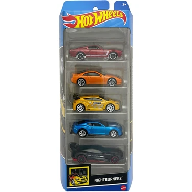 Hot Wheels Nıghtburnerz 1:64 Ölçekli Döküm Araç 5'li Paket Fiyatı
