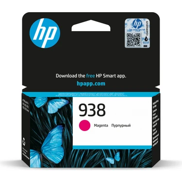 Hp 938 Macenta Orijinal Mürekkep Toneri