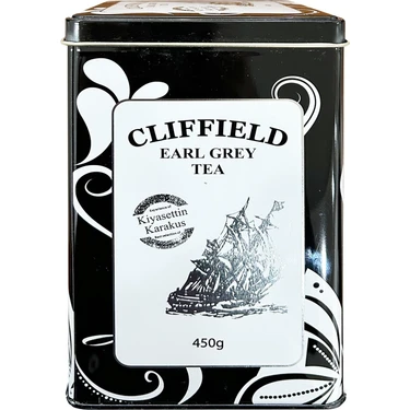 Cliffield Tea Earl Grey Tea Dökme Siyah Çay 450