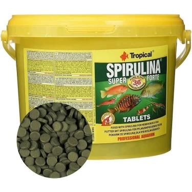 Tropical Spirulina Super Forte  50AD. 23GR Tablets % 36 Poşette Gönderilir   Skt: