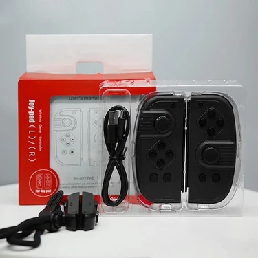 Papajack Nintendo Switch Kablosuz Denetleyici Için Black-Joy Pad Gamepad, Sol/sağ Oyunları Kavrama