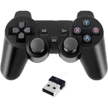 Papajack 1pc-2 Adet 2.4ghz Kablosuz Gamepad Ps3 Oyun Denetleyicisi Için USB Joystick Pc Android Tv