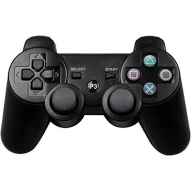 Papajack Sıyah-Kablosuz Denetleyici Sony Ps3 Denetleyicisi Için Ps3 Bluetooth Kablosuz Joystick Ps3