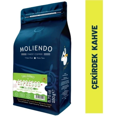 Moliendo Salerno Espresso Blend Kahve (Çekirdek Kahve) 250