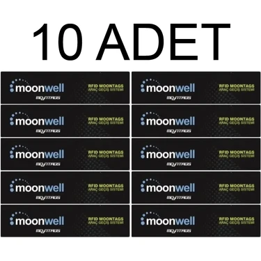 Moonwell Araç Otopark Girişi Hgs-Ogs Etiketi 10