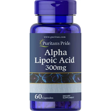 Puritan's Pride Alpha Lipoic Acid 300 Mg 60