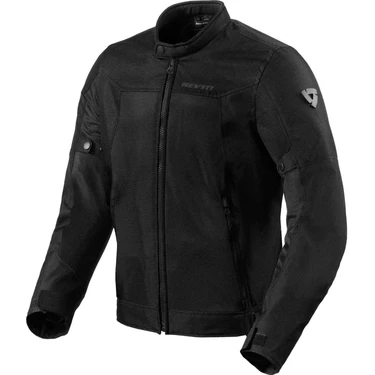 Revit Eclipse 2 Yazlık Motosiklet Montu Siyah Hava Alabilen Polyester Malzeme ile Rahat
