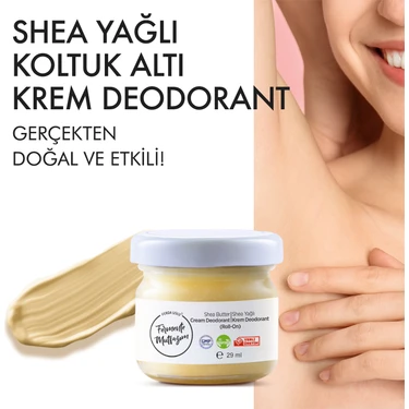 Fermente Mutfağım Shea Yağlı Krem Deodorant Roll-On 29