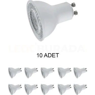 Cata CT-4215 LED Ampul GU10 Duy Günışığı (Sarı) 7W - 10