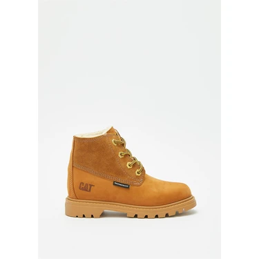 Caterpillar Vermont Fur Su Geçirmez Çocuk Tarçın Nubuk