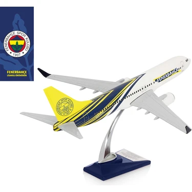 Zekupp Boeing 737-800 1/100 Ölçek Fenerbahçe Lisanslı Tasarım Maket