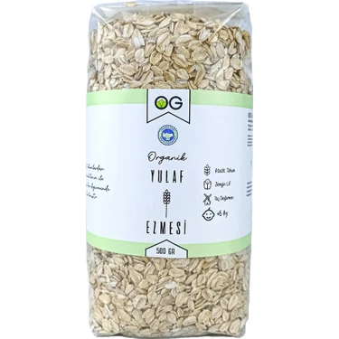 OG natural Organik Yulaf Ezmesi 500