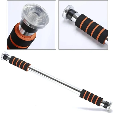 Clifton Barfiks Çubuğu (60-100 Cm) Çift Süngerli Ayarlanabilir Barfiks Çekme Demiri Barfiks
