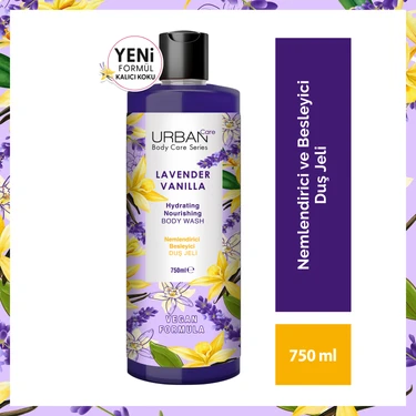 Urban Care Body Series Lavender Vanilla Duş Jeli 750