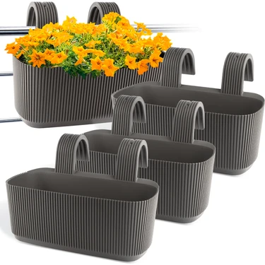 Temmuz Home 3 Adet Karasu Plastik Pera Askılı Balkon
