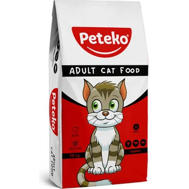 Peteko Yetişkin Gurme Kedi Maması 15