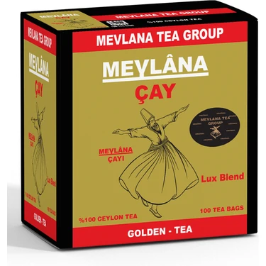 MEVLANA ÇAYI Sallama Çay 100'LÜ Adet - Mevlana Tea Group