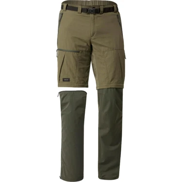 Decathlon Erkek Modüler Outdoor Trekking Pantolonu - Haki -