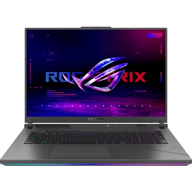 Asus ROG Strix G18 G814JIR-N6063 Intel Core i9 14900HX 32GB 1TB SSD RTX4070 Freedos 18" Taşınabilir