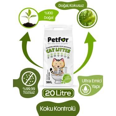Petfor 20 Lt Natural Kedi hepsiburada