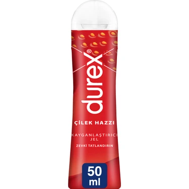 Durex Çilek Hazzı Kayganlaştırıcı Jel 50