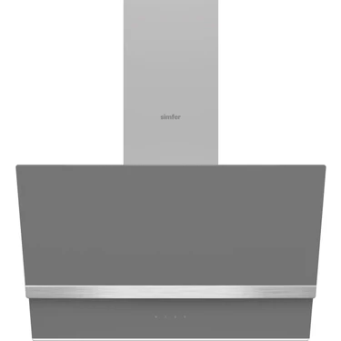 Simfer SD8740 60 cm Premium Inox Dekorlu Gri Cam