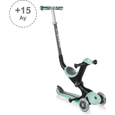 Globber Go Up Deluxe Scooter - Mint