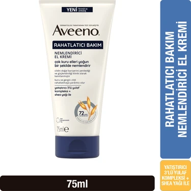 Aveeno Rahatlatıcı Bakım Nemlendirici El Kremi 75ml Yoğun Nemlendirme Özelliği