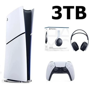 Sony Playstation 5 Slim Dijital 3tb+3d Plus