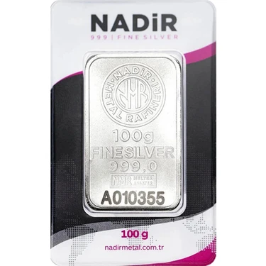 Nadir Gold Nadirgold 100 gr Gümüş