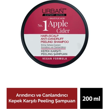 Urban Care No.1 Expert Apple Cider Kepek Karşıtı Peeling Şampuan 200