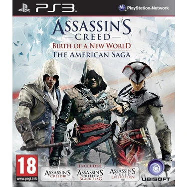 Ubisoft Assassin's Creed Birth Of A New World The American Saga Ps3