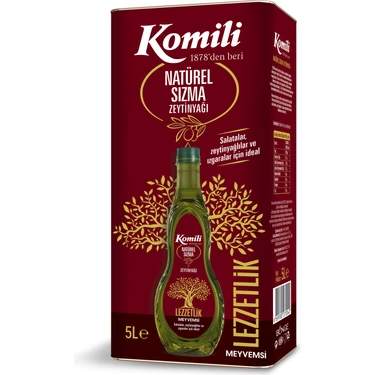 Komili Sızma Zeytinyağı 5 