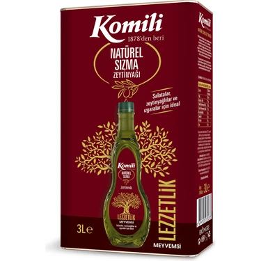 Komili Lezzetlik Meyvemsi Natürel Sızma Zeytinyağı 3