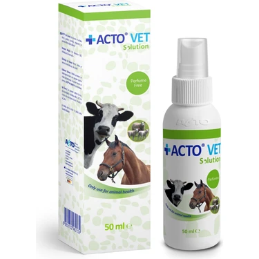 Acto Acto® Vet Solutıon 50 ml Büyükbaş Hayvanlar Için Yara Bakım