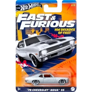 Hot Wheels Fast & Furious '70 Chevrolet Nova SS 1/64 Ölçekli Fiyatı