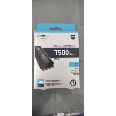 内蔵型SSD Crucial T500 1TB SSD (PCIe Gen4 NVMe) Crucial T500 1TB PCIe Gen4 NVMe M.2 SSD (7300-6800 MBs) Fiyatı