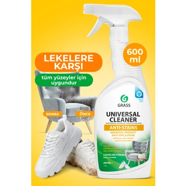 Grass Çok Amaçlı Temizleyici - Universal Cleaner 600 ml - Ev ve Ofis Için Çok Amaçlı Yüzey