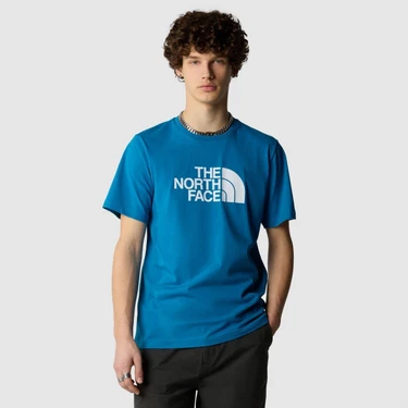 The North Face M S/S Easy Tee Blue T-Shirt Fiyatı