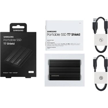 Samsung T7 Shield 4TB Mini USB 3.2 Siyah Taşınabilir SSD Fiyatı