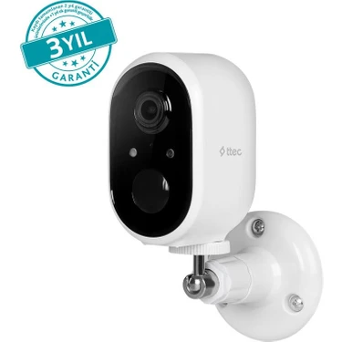 Ttec Wizi Pro W Full Hd Iç/dış Mekan Bataryalı Wi-Fi Akıllı