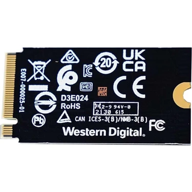 WD SN740 512GB M.2 2230 NVMe SSD Fiyatı - Taksit Seçenekleri