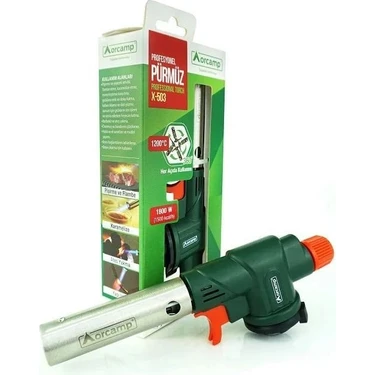 Orcamp Profesyonel Pürmüz Başlık 1800 W 1200 °C Mavi Alev Fiyatı
