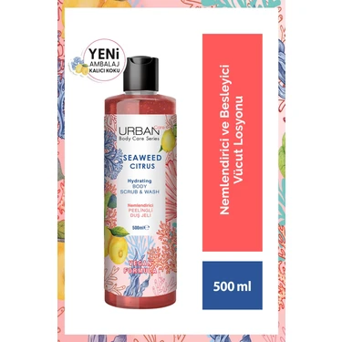 Urban Care Seaweed Citrus Nemlendirici ve Besleyici Duş Jeli