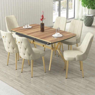 Canisa Nis Serisi 89X150 Açılabilir Lak Panel Hazar Masa Fiyatı